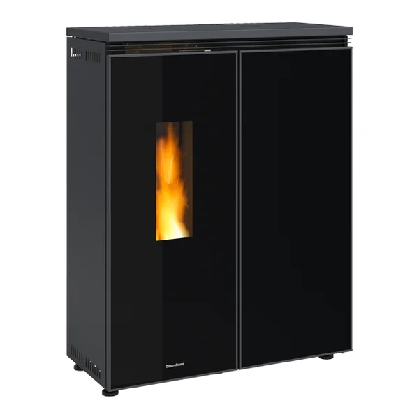 Estufa de pellets termoestufa Extraflame Floriana Idro Crystal