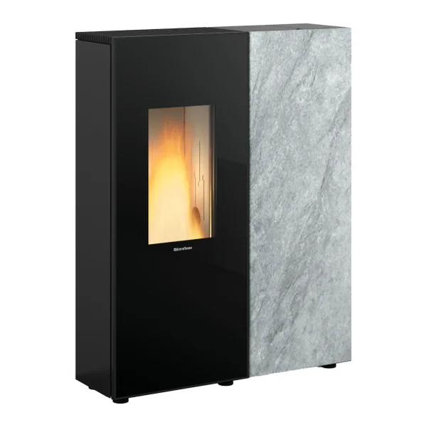 Estufa de pellets canalizable Extraflame Sharon Plus Petra